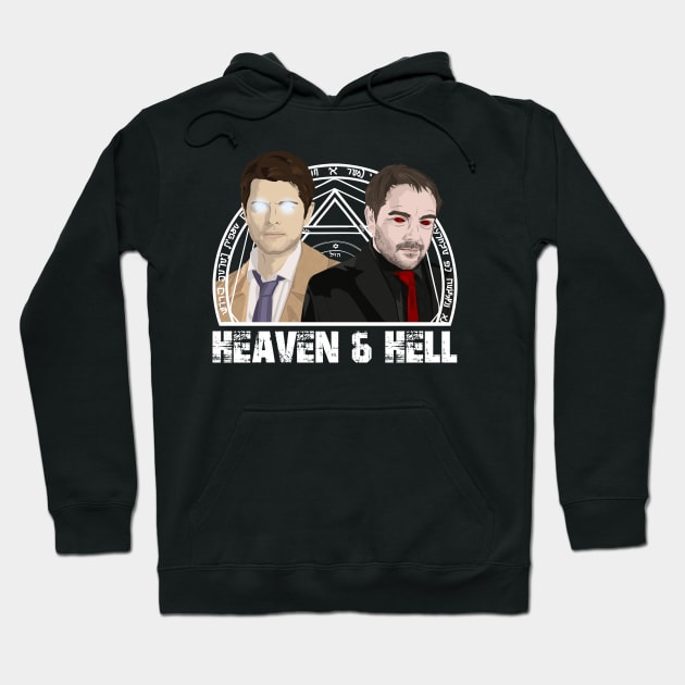 Heaven and Hell V.2 Hoodie by potatonomad